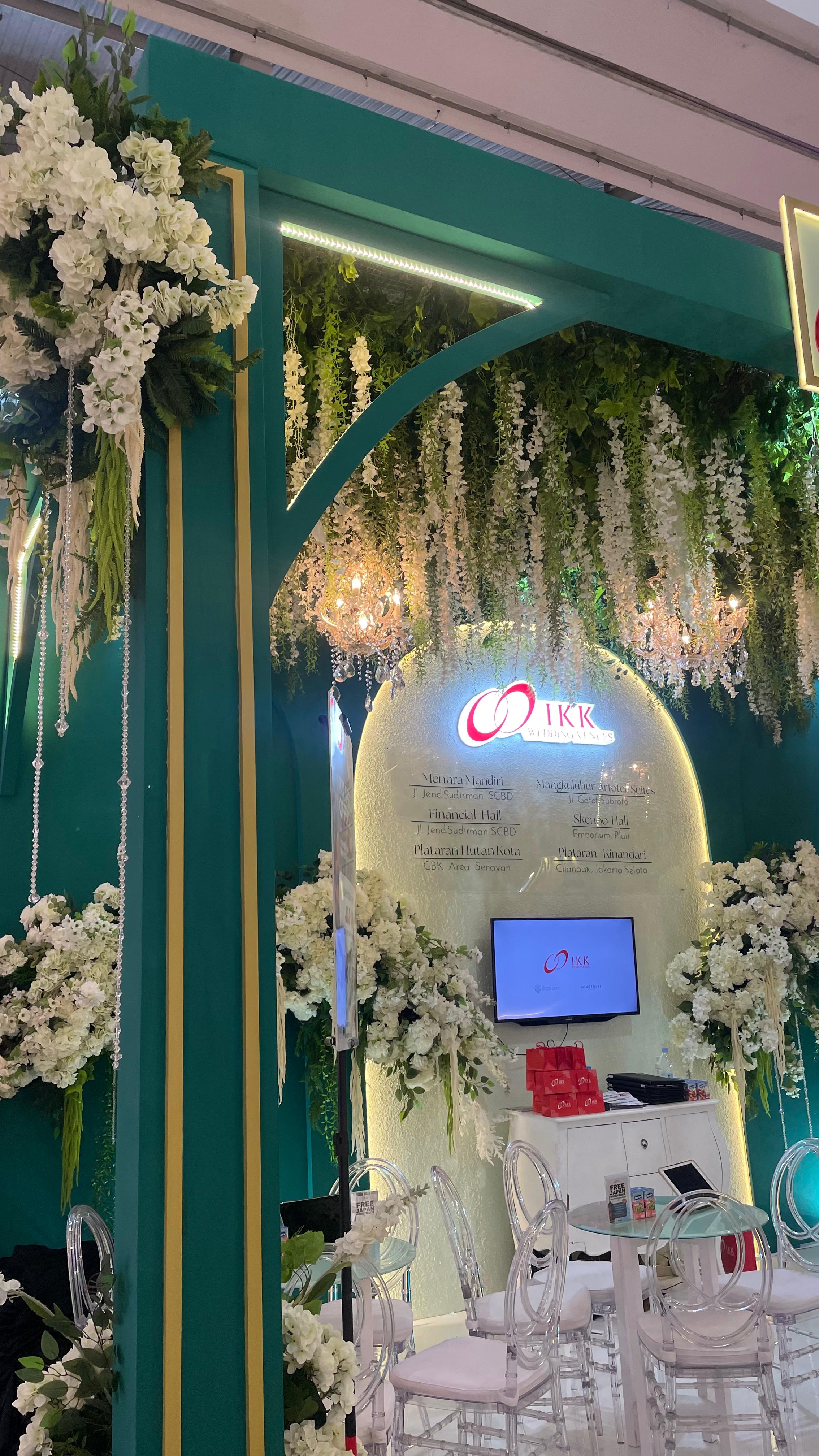 Pameran Bridestory market di ICE BSD  booth IKK